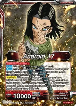 Android 17 #BT20-001_PR · Dragon Ball Super: Masters