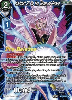 Android 21, in the Name of Peace #BT20-029 · Dragon Ball Super: Masters