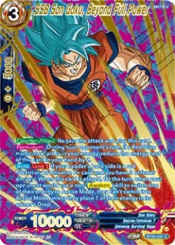 SSB Son Goku, Beyond Full Power #BT20-031_PR02 · Dragon Ball Super: Masters