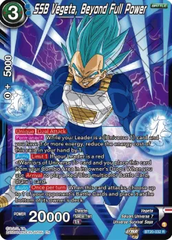 SSB Vegeta, Beyond Full Power #BT20-032 · Dragon Ball Super: Masters