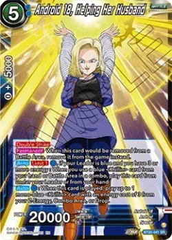 Android 18, Helping Her Husband #BT20-041 · Dragon Ball Super: Masters