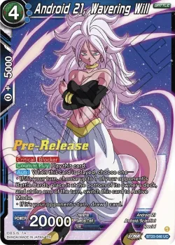Android 21, Wavering Will #BT20-046 · Dragon Ball Super: Masters