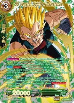 SS Vegeta, Spirit of Resistance #BT20-068_PR02 · Dragon Ball Super: Masters