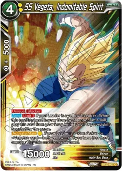 SS Vegeta, Indomitable Spirit #BT20-097 · Dragon Ball Super: Masters