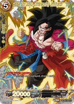 SS4 Son Goku, Otherworldly Infiltrator #BT20-122_PR02 · Dragon Ball Super: Masters