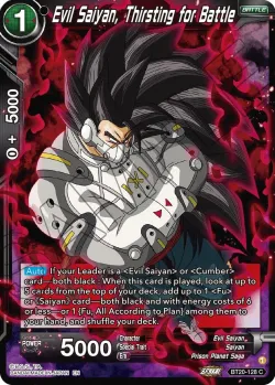 Evil Saiyan, Thirsting for Battle 「BT20-128」「EN」