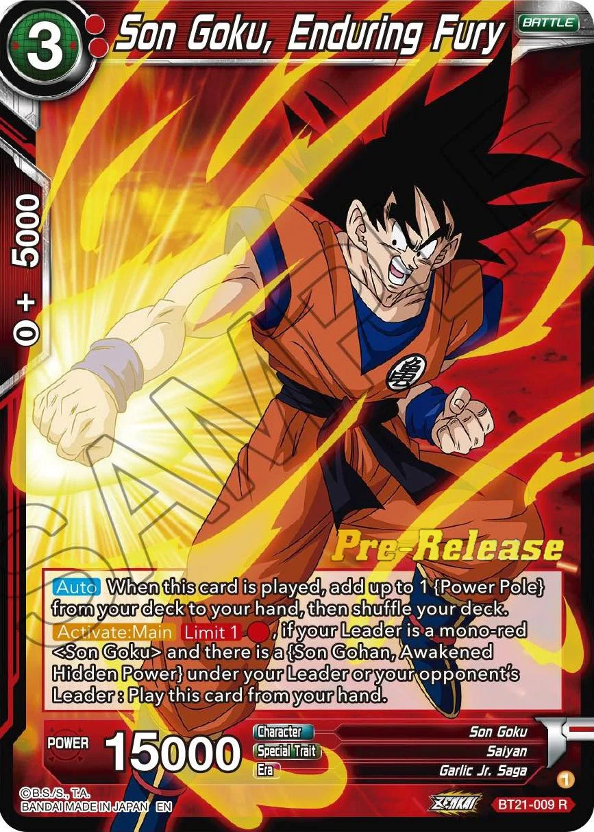 Son Goku, Enduring Fury 「BT21-009」「EN」