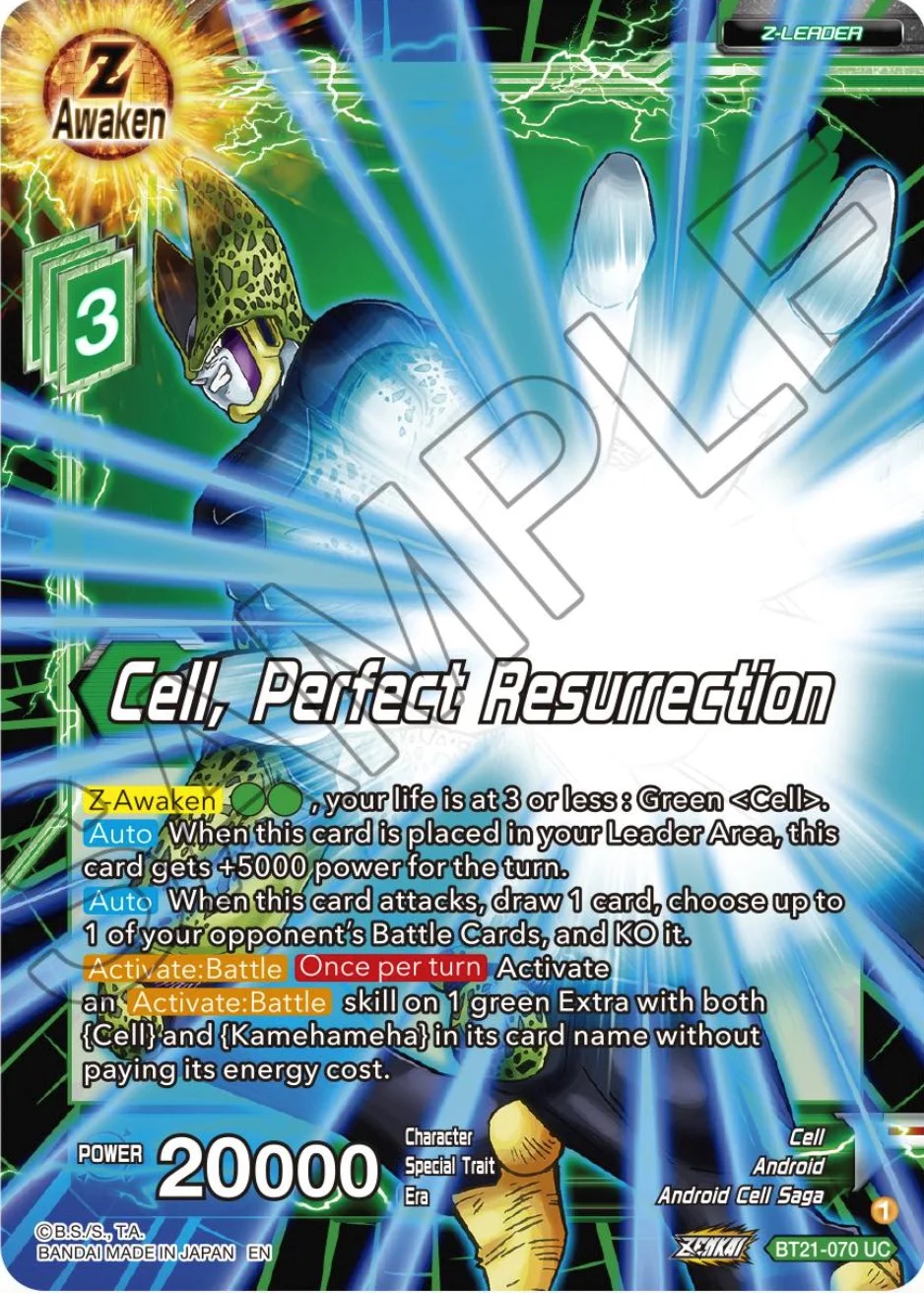 Cell, Perfect Resurrection 「BT21-070」「EN」