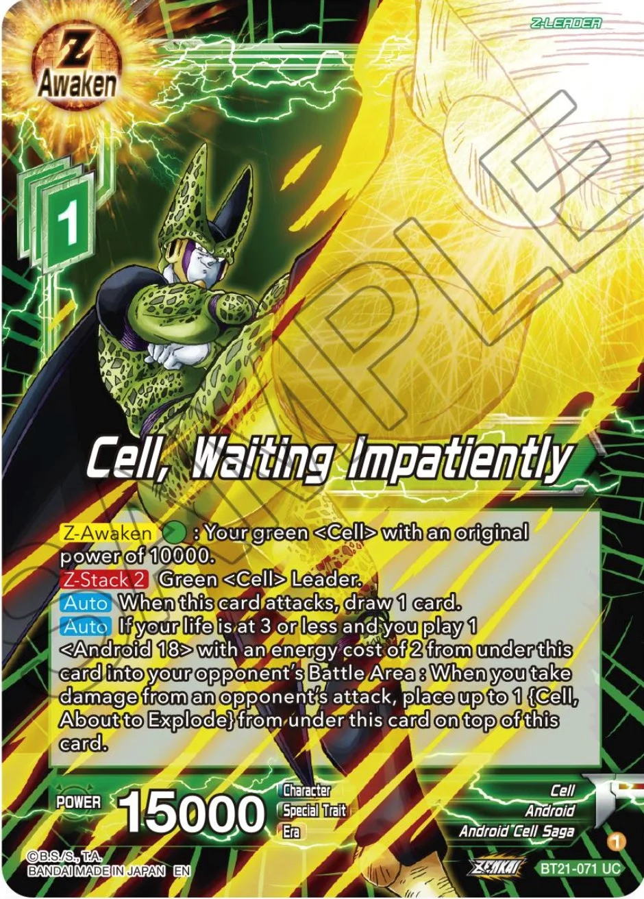 Cell, Waiting Impatiently 「BT21-071」「EN」