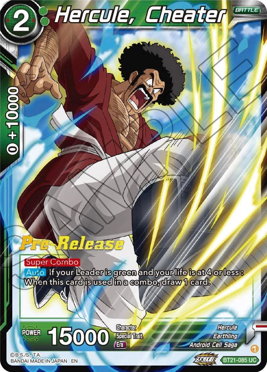 Hercule, Cheater 「BT21-085」「EN」