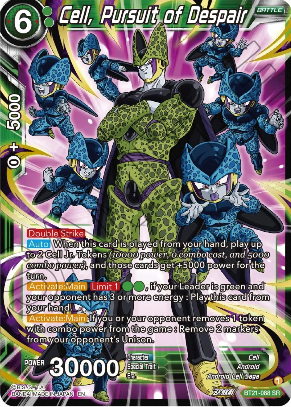 Cell, Pursuit of Despair 「BT21-088」「EN」