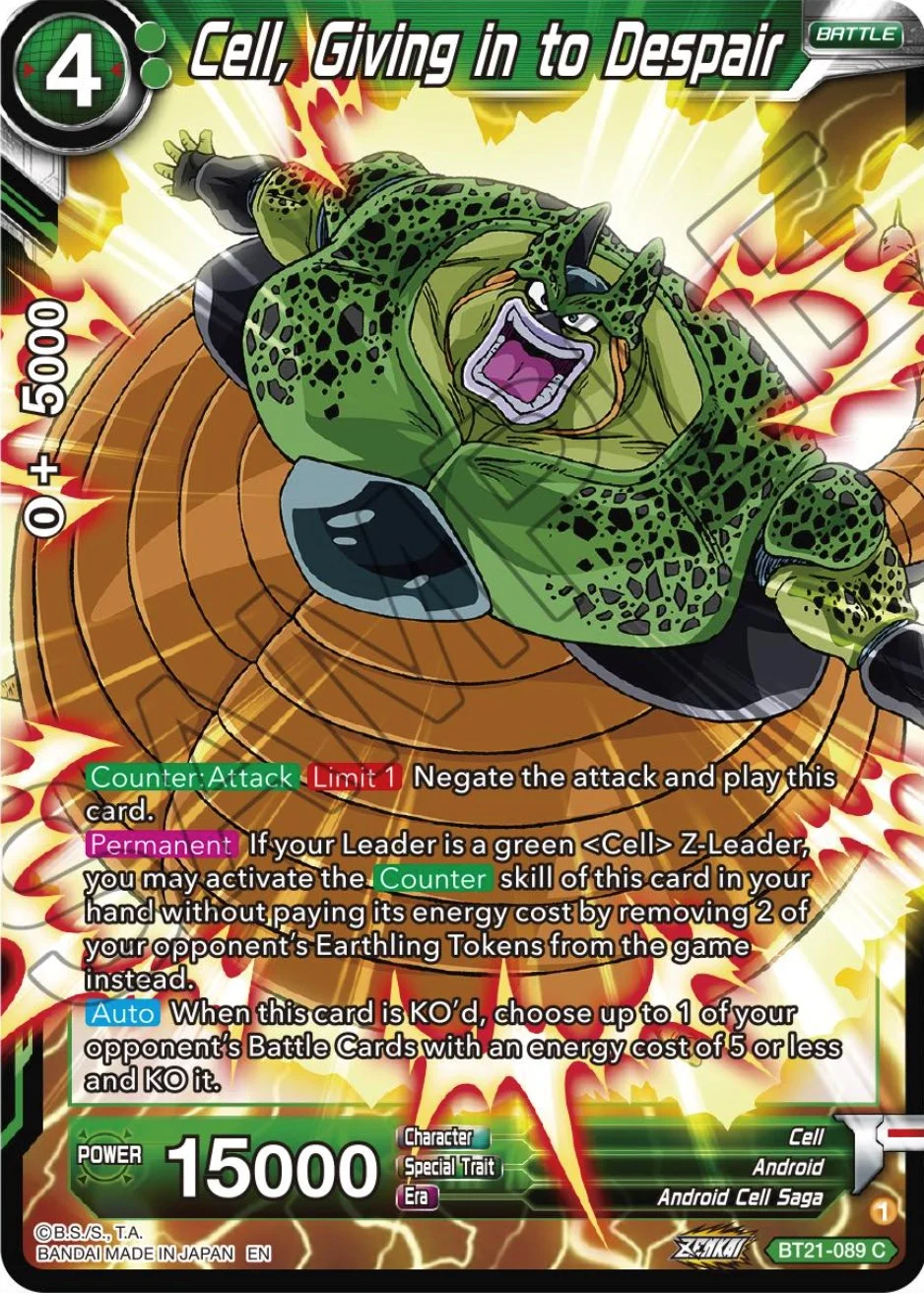 Cell, Giving in to Despair 「BT21-089」「EN」