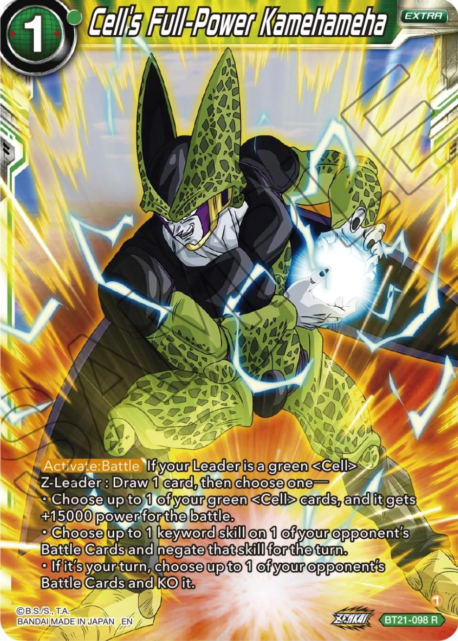Cell’s Full-Power Kamehameha 「BT21-098」「EN」