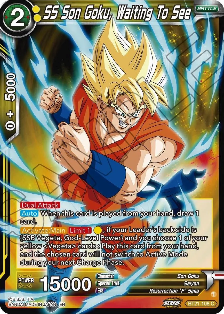 SS Son Goku, Waiting To See 「BT21-108」「EN」