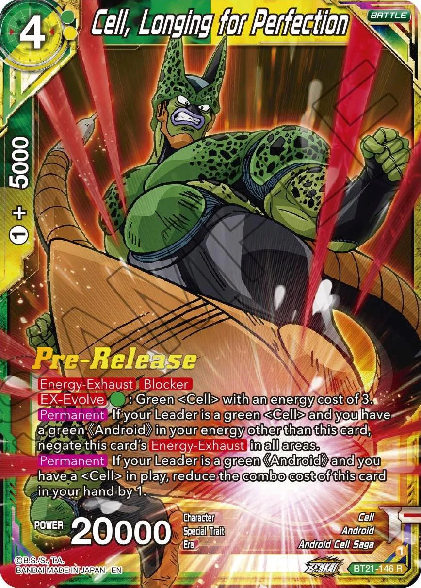 Cell, Longing for Perfection 「BT21-146」「EN」