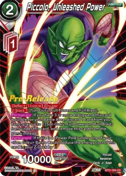 Piccolo, Unleashed Power #BT21-004 · Dragon Ball Super: Masters