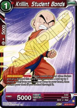 Krillin, Student Bonds #BT21-018 · Dragon Ball Super: Masters