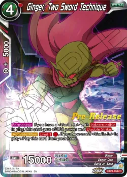 Ginger, Two Sword Technique #BT21-026 · Dragon Ball Super: Masters