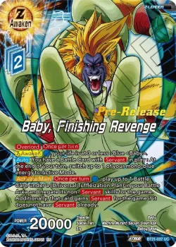 Baby, Finishing Revenge #BT21-037 · Dragon Ball Super: Masters