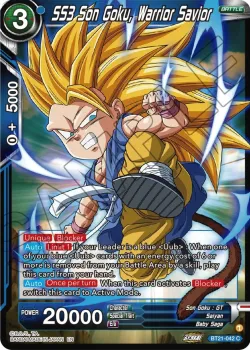 SS3 Son Goku, Warrior Savior #BT21-042 · Dragon Ball Super: Masters