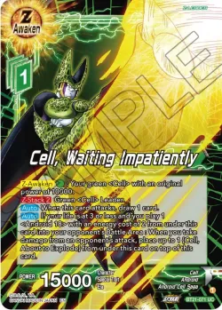 Cell, Waiting Impatiently #BT21-071 · Dragon Ball Super: Masters