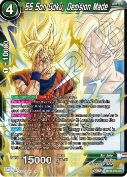 SS Son Goku, Decision Made #BT21-076 · Dragon Ball Super: Masters