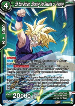 SS Son Gohan, Showing the Results of Training #BT21-080 · Dragon Ball Super: Masters
