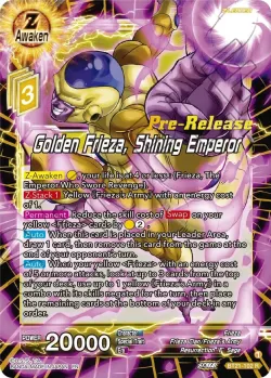 Golden Frieza, Shining Emperor #BT21-102_PR · Dragon Ball Super: Masters