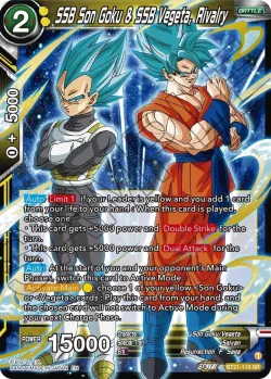 SSB Son Goku & SSB Vegeta, Rivalry 「BT21-110_SPR」「EN」