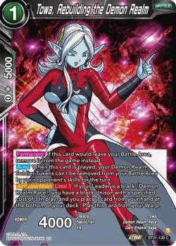 Towa, Rebuilding the Demon Realm 「BT21-138」「EN」