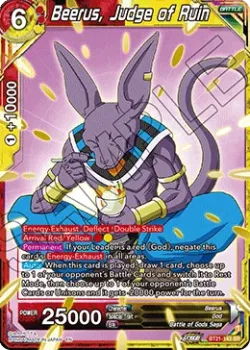 Beerus, Judge of Ruin 「BT21-143」「EN」