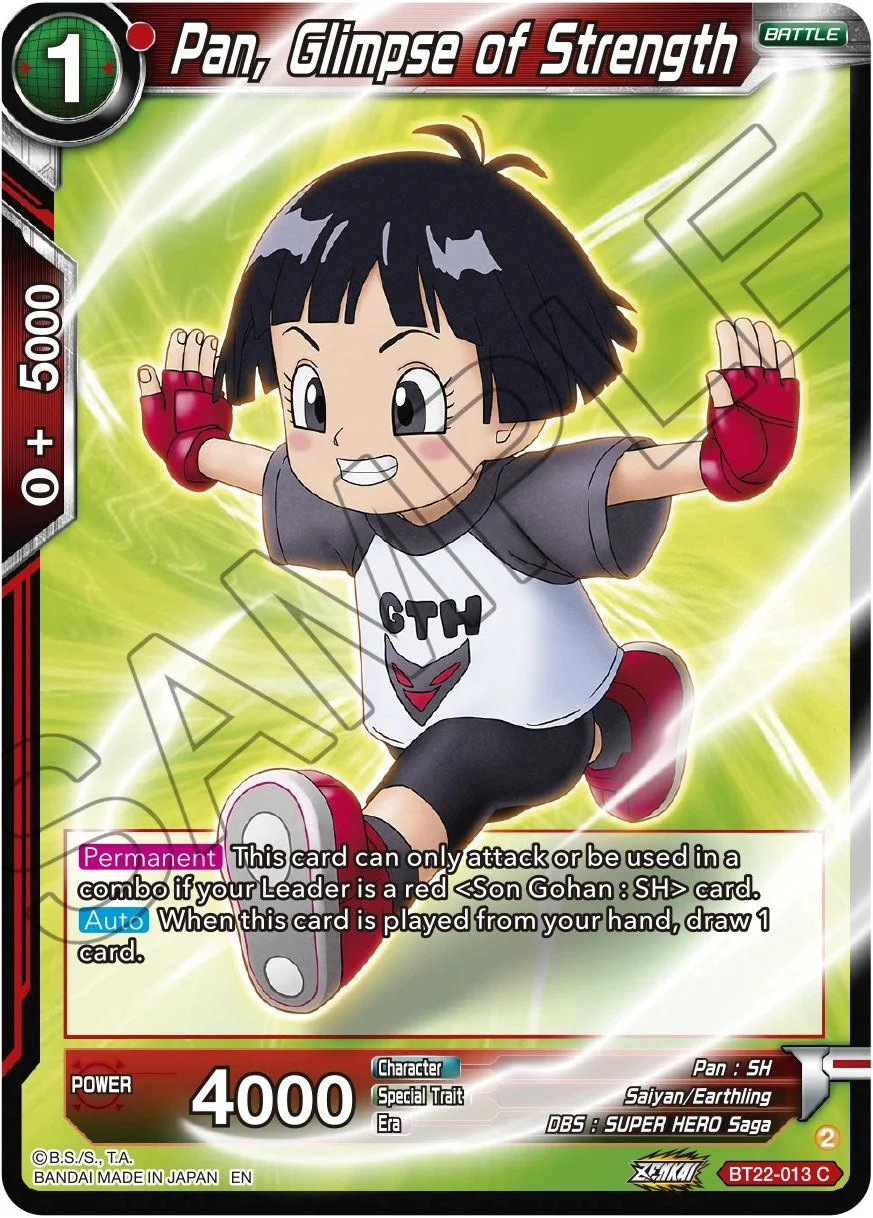 Pan, Glimpse of Strength 「BT22-013」「EN」