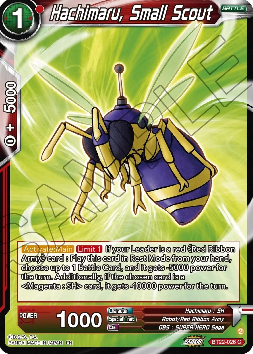 Hachimaru, Small Scout 「BT22-026」「EN」