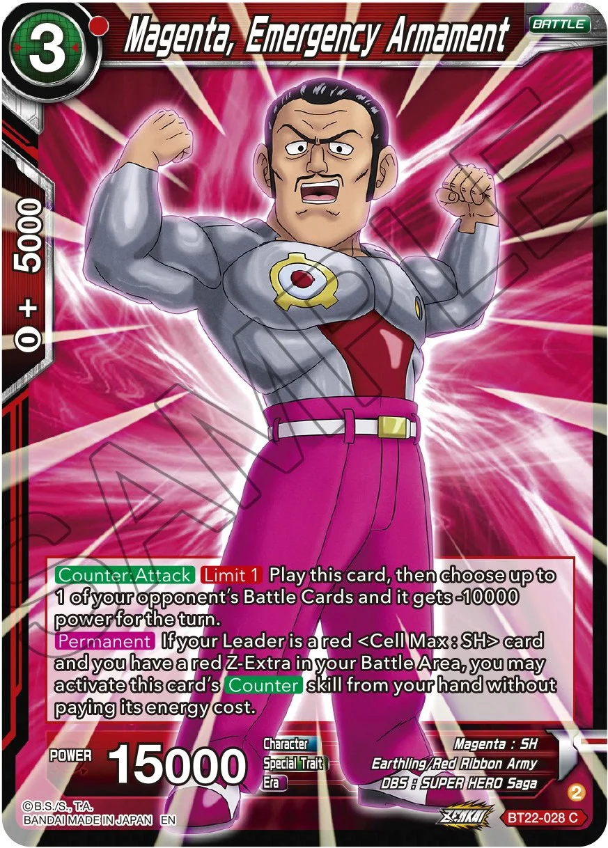 Magenta, Emergency Armament 「BT22-028」「EN」