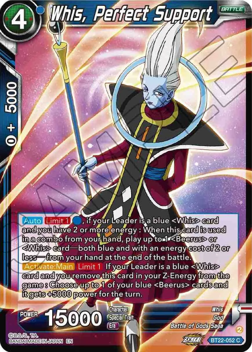 Whis, Perfect Support 「BT22-052」「EN」