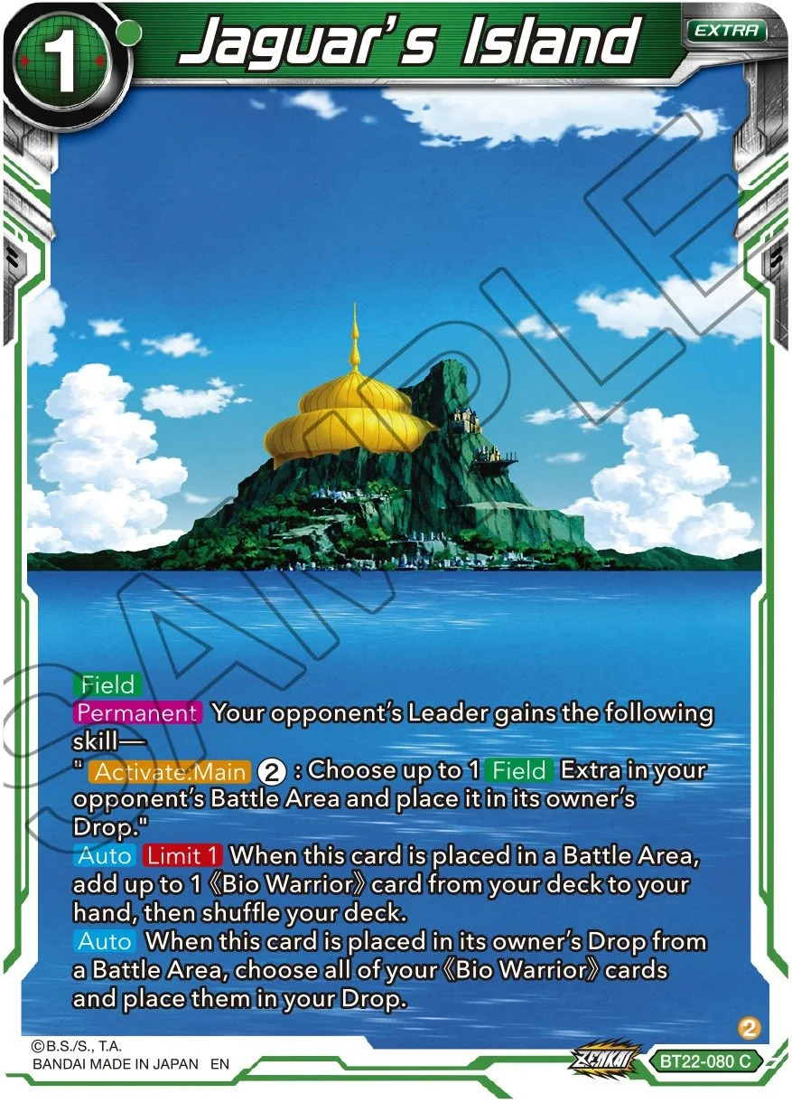 Jaguar’s Island 「BT22-080」「EN」