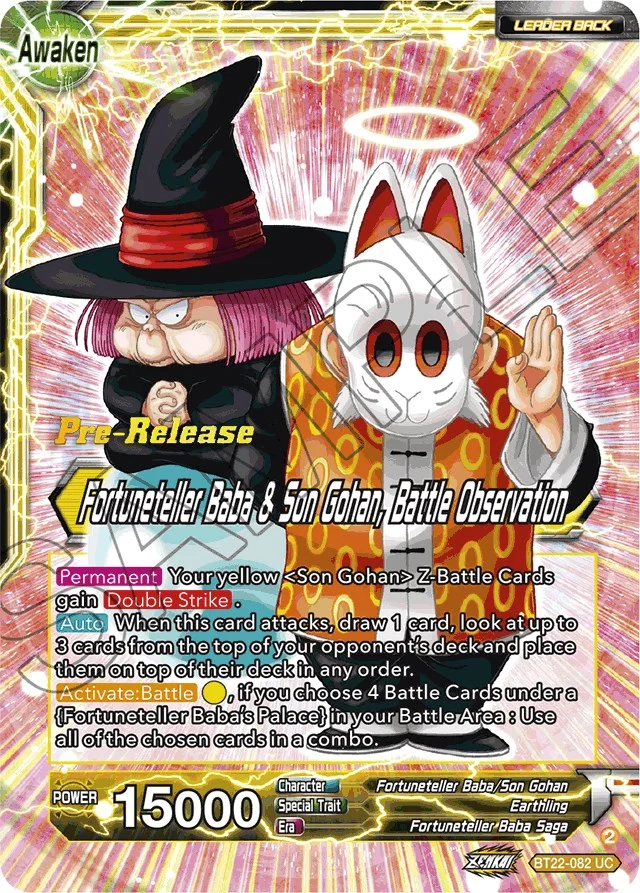 Fortuneteller Baba 「BT22-082」「EN」
