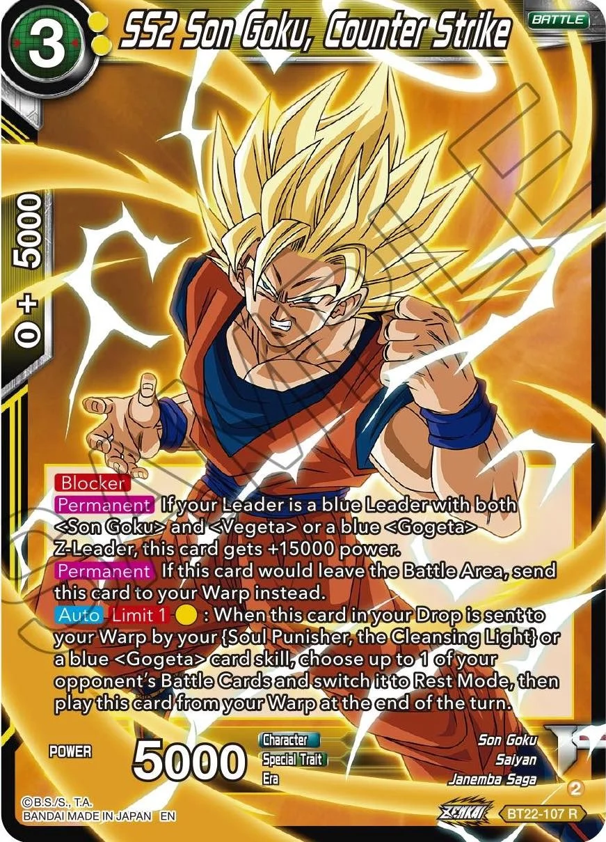 SS2 Son Goku, Counter Strike 「BT22-107」「EN」