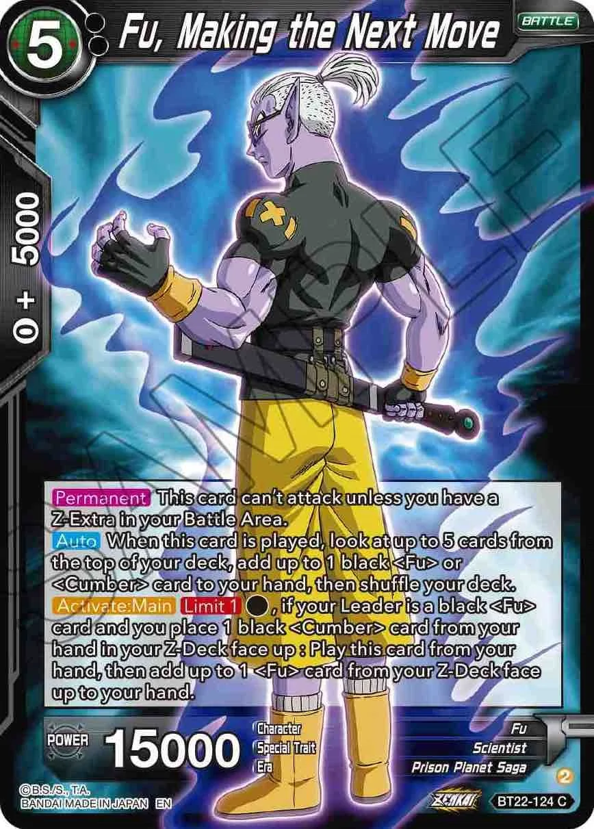 Fu, Making the Next Move 「BT22-124」「EN」