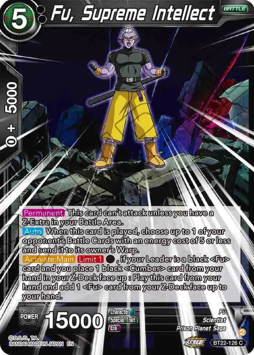 Fu, Supreme Intellect 「BT22-126」「EN」