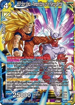 SS3 Son Goku, Premonitions of a Fierce Battle 「BT22-135_PR02」「EN」