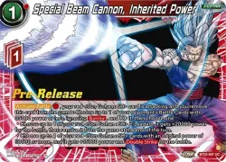 Special Beam Cannon, Inherited Power #BT22-007 · Dragon Ball Super: Masters