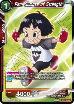 Pan, Glimpse of Strength #BT22-013 · Dragon Ball Super: Masters