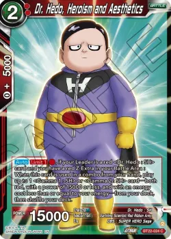 Dr. Hedo, Heroism and Aesthetics #BT22-024 · Dragon Ball Super: Masters