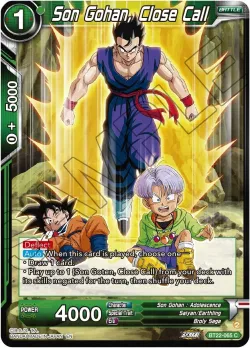 Son Gohan, Close Call #BT22-065 · Dragon Ball Super: Masters