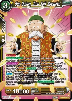 Son Gohan, True Self Revealed #BT22-092_PR · Dragon Ball Super: Masters