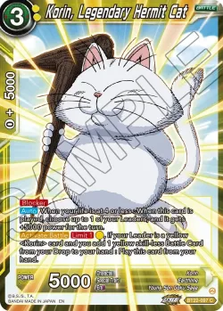 Korin, Legendary Hermit Cat #BT22-097 · Dragon Ball Super: Masters