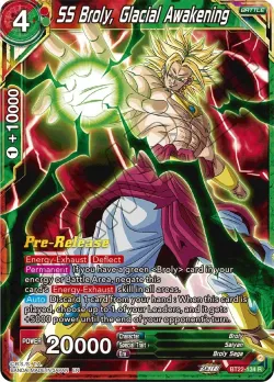 SS Broly, Glacial Awakening 「BT22-134」「EN」