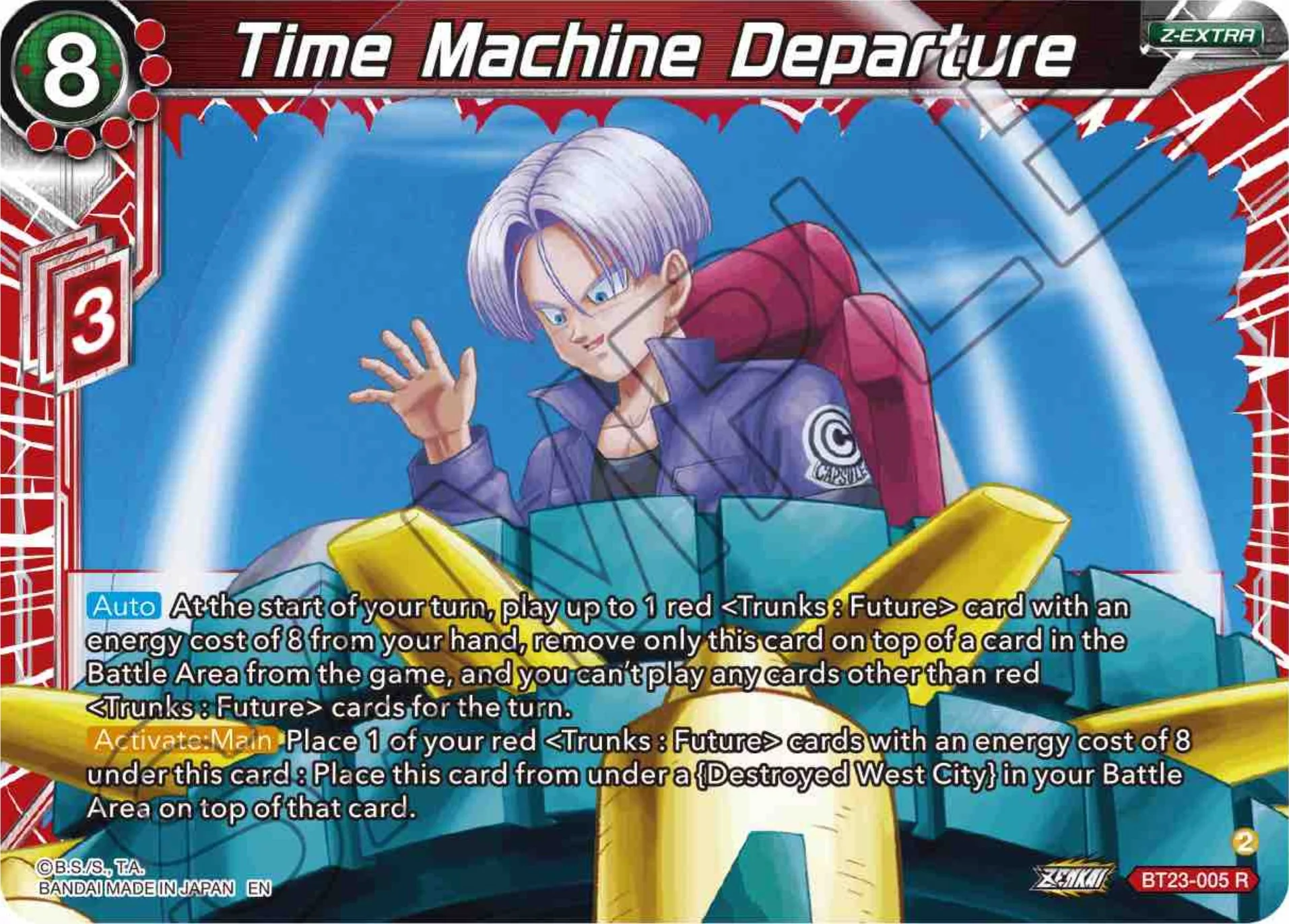 Time Machine Departure 「BT23-005」「EN」