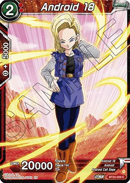 Android 18 「BT23-029」「EN」